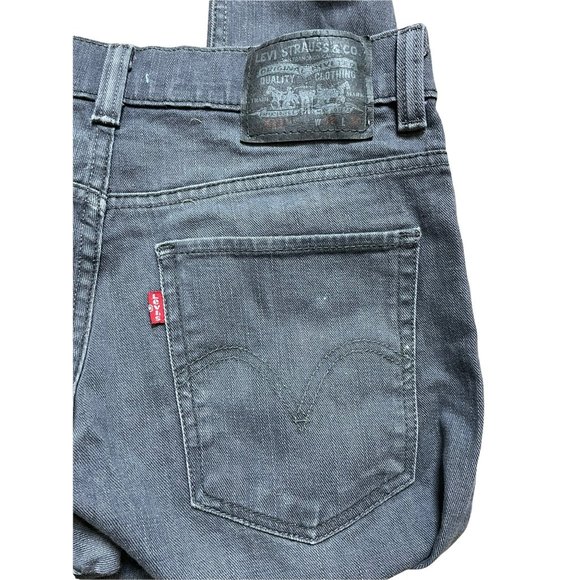 Levi's 511 Sz 32 x 30 Men's Grey Wash Straight Leg Denim Jeans - Picture 3 of 9